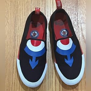 Dr. Martens The Who Toomey canvas shoes Size 7 Men/ Size 8 L Women